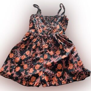 NWT Angie romper fall floral colors XS. MN76